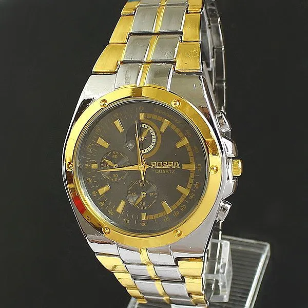 2013 Hot Sale New Watches Men Luxury Brand Gold Wristwatches Free Shipping Wholesale Dropship | Наручные часы