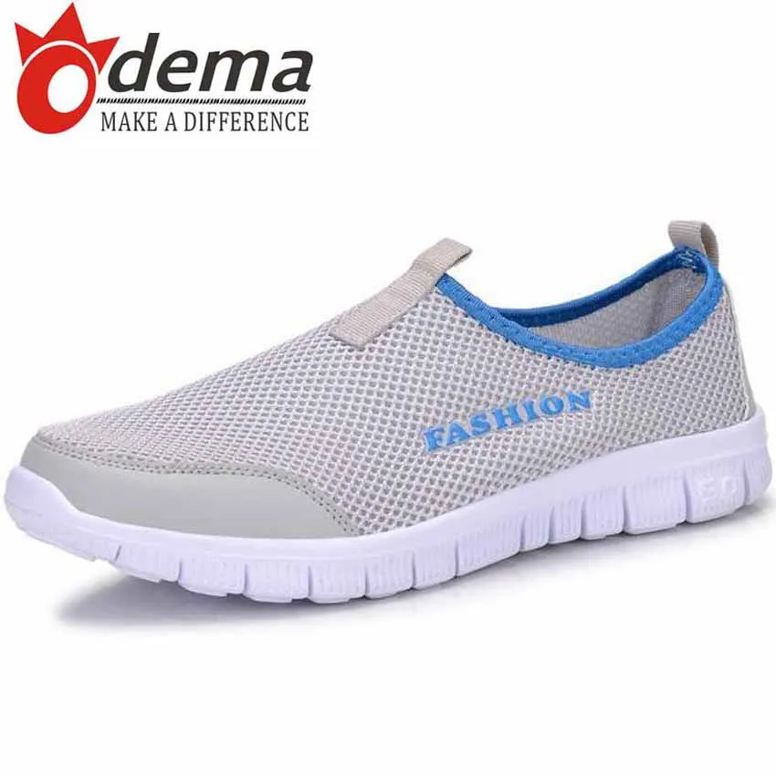 ODEMA Мужчины Повседневная Обувь Новое Прибытие мужская Мода Твердые Дышащий