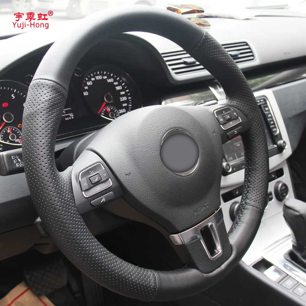 Чехол для руля Volkswagen VW CC Tiguan Passat Touran Golf 6|Чехлы на руль| |