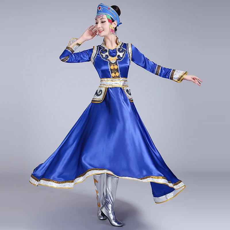 Монгольские танцы костюмы для женщин новая монгольская Внутренняя Монголия