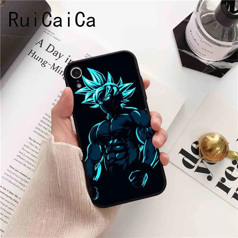 Новый силиконовый чехол для телефона Ruicaica Dragon Ball Z iPhone 6S 6plus 7 7plus 8 8Plus X Xs MAX 5 5S