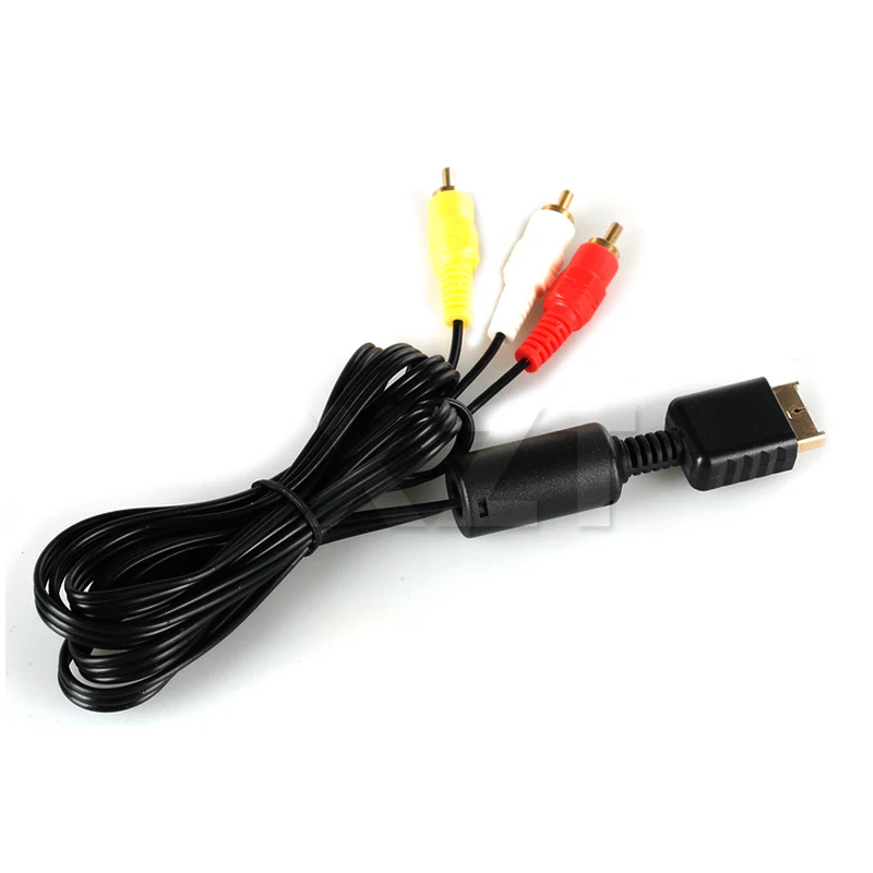 Новинка адаптер Соединитель RCA TV 3RCA 1 8 м унисекс AV Аудио Видео кабель для Sony Playstation