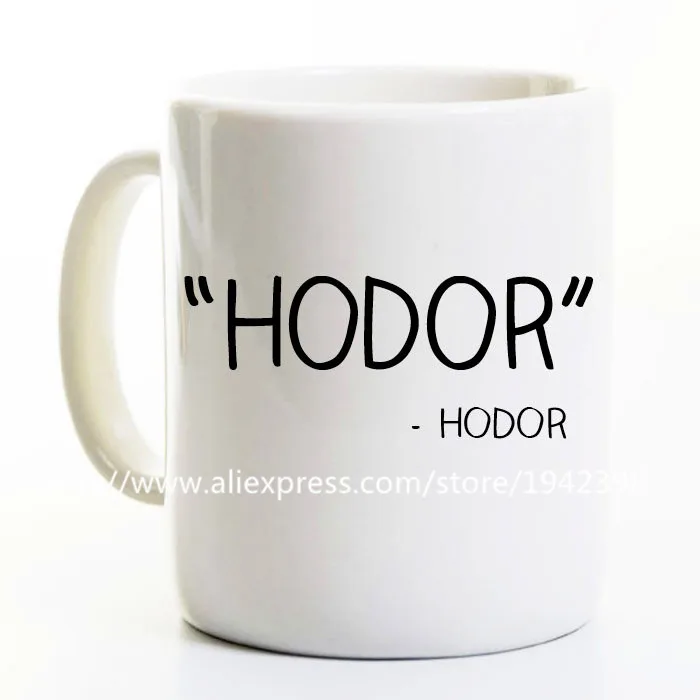 Ходор песня огонь и лед сделать свой собственный картину кружки кофе Игра