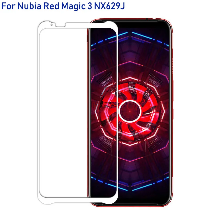 For ZTE Nubia Red Magic 3 NX629J Screen Protector Full Anti-Burst Tempered Glass Film Magic3 | Мобильные телефоны и