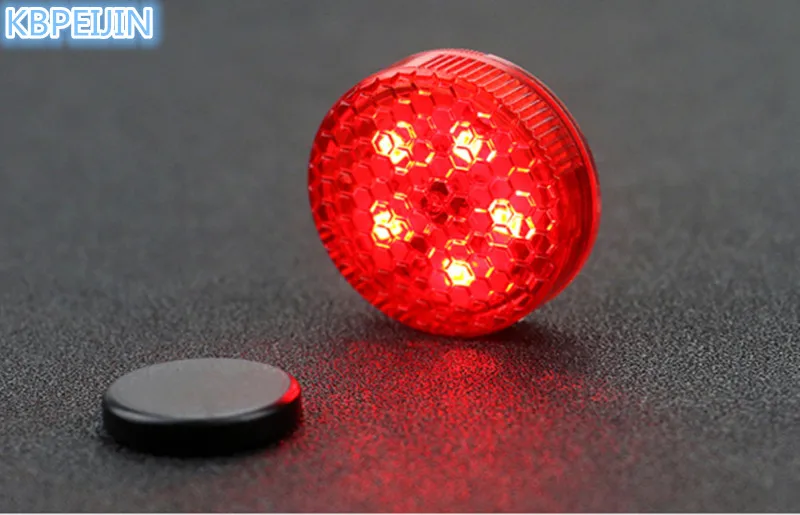 2 шт. Беспроводная светодиодная Автомобильная дверь сигнальная лампа вспышка