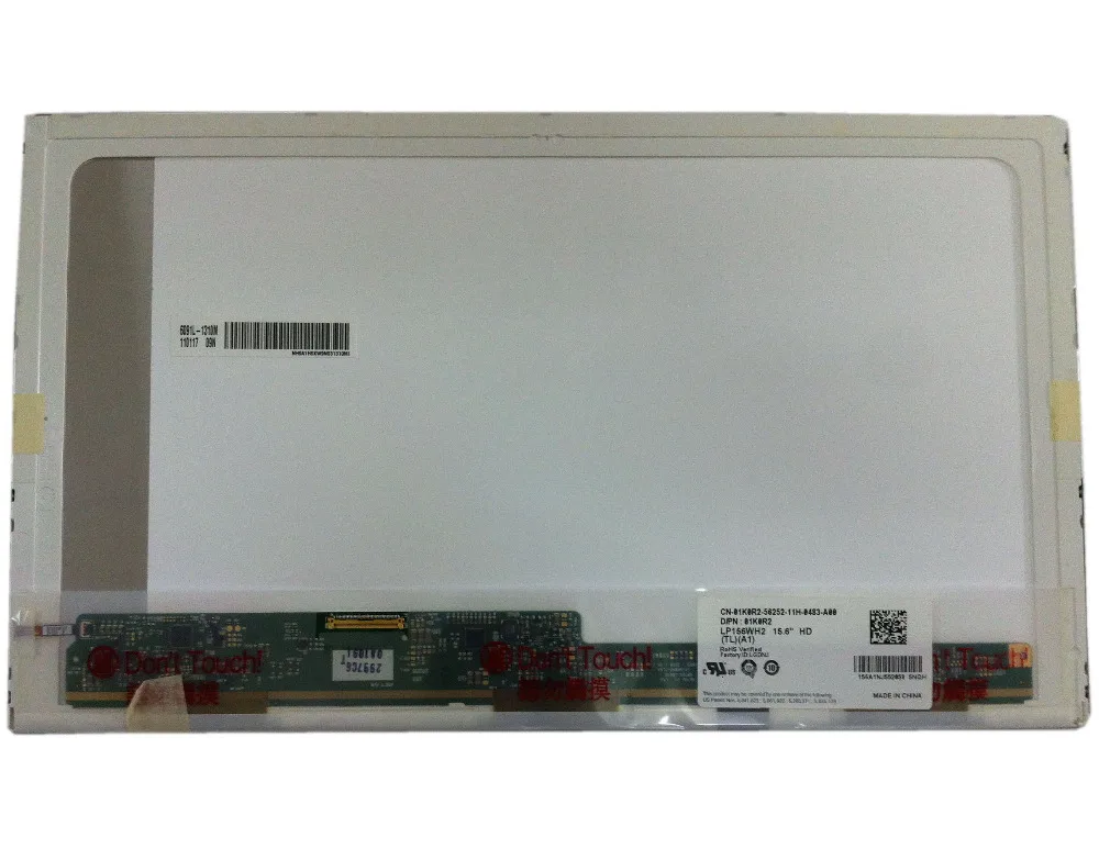 LP156WH2 TLA1 подходит для LP156WH4 TLN1 TLA1 TLN2 LTN156AT05 LTN156AT15 LTN156AT24 B156XW02 LTN156AT15 LTN156AT27