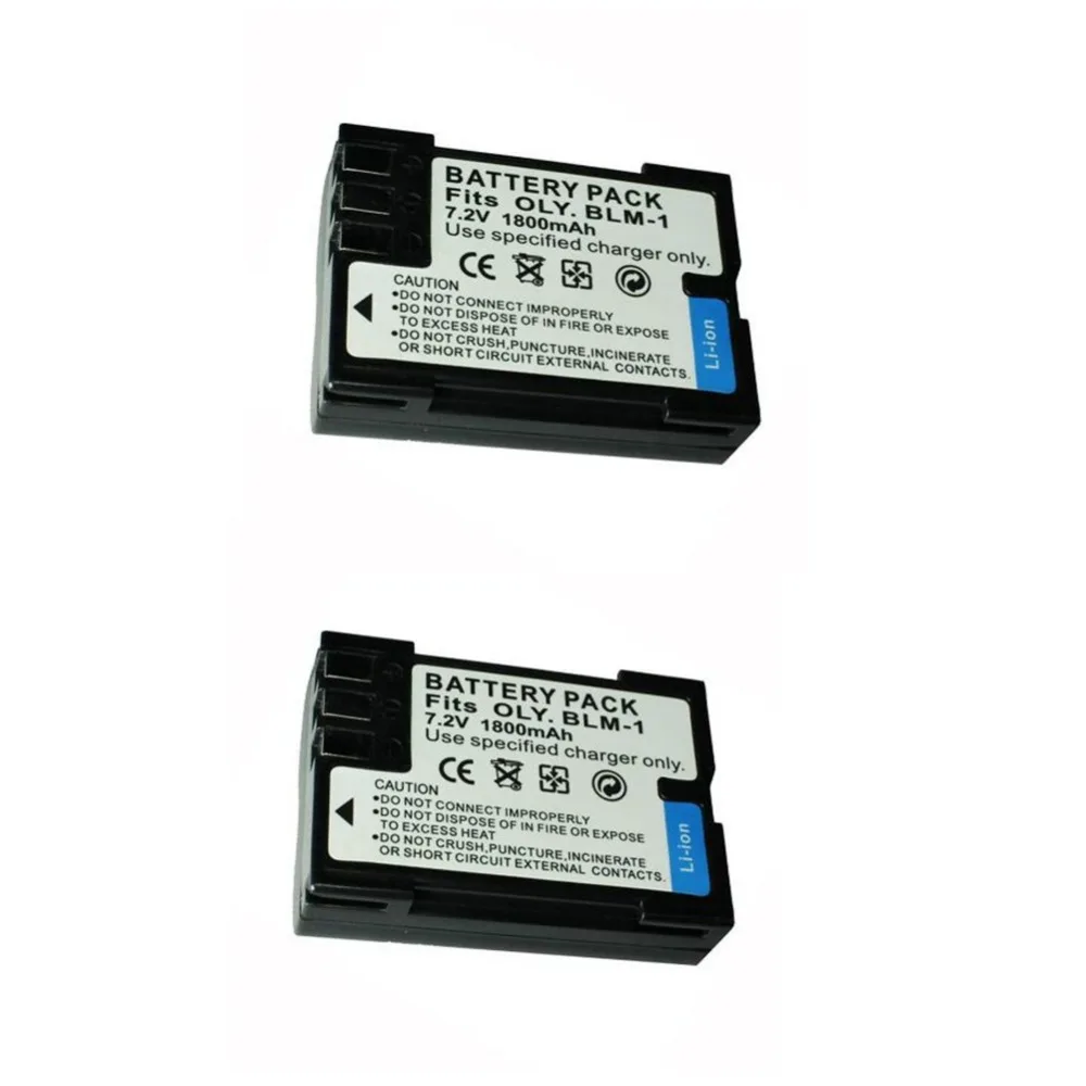 4 шт. 1800 мАч BLM1 BLM 1 батарея для Olympus EVOLT E300 E330 E500 E510 C 5060 7070 8080 E 3.|for olympus|olympus batterybattery