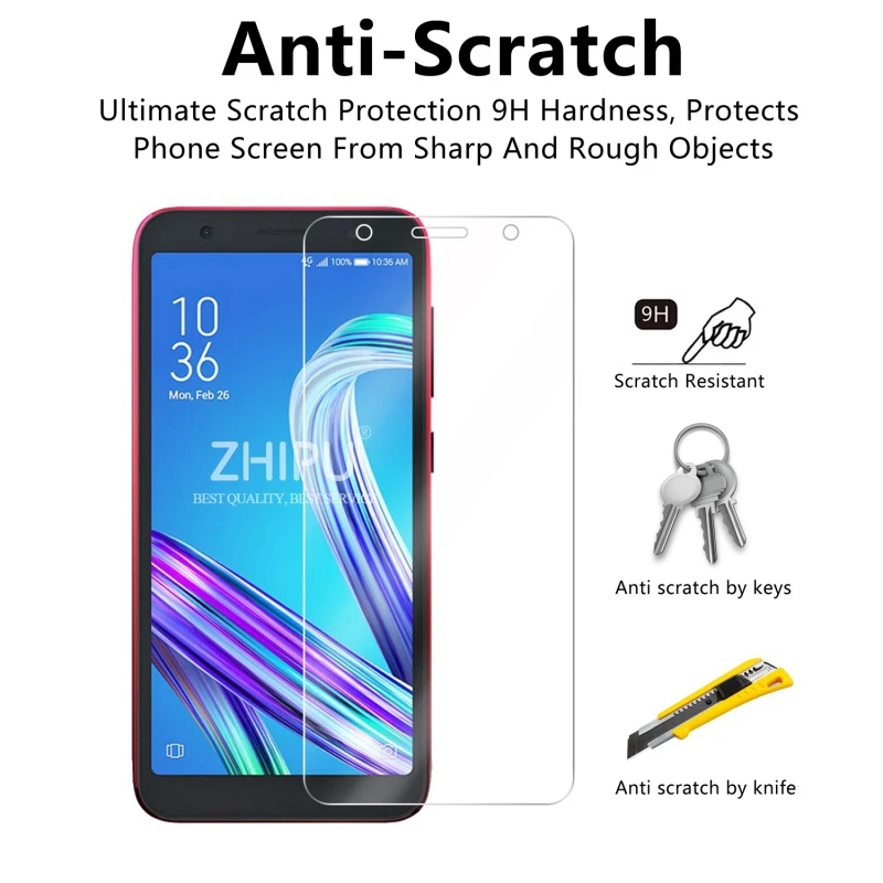 Закаленное стекло для ASUS Zenfone Live L2 ZA550KL Защитное экрана 2.5D 9 H закаленное Для