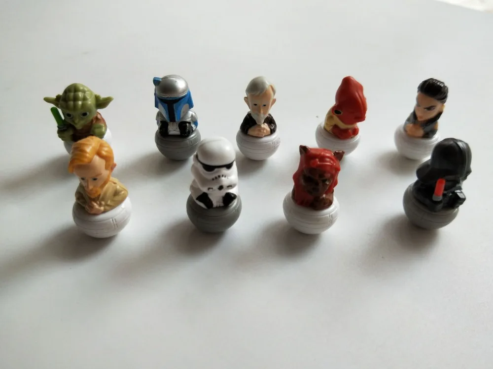 Новинка! 60 шт./лот см 4 см мини Star Wars цифры Дарт модель Вейдера стакан мальчик фигурку игрушечные лошадки торт украшения