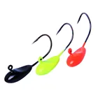 10 шт.лот Pesca джиг Крючки 1,1 г 22 мм рыболовный крючок для плота рыболовный джиг свинцовая головка Крючки микро свинцовые рыболовные снасти аксессуары