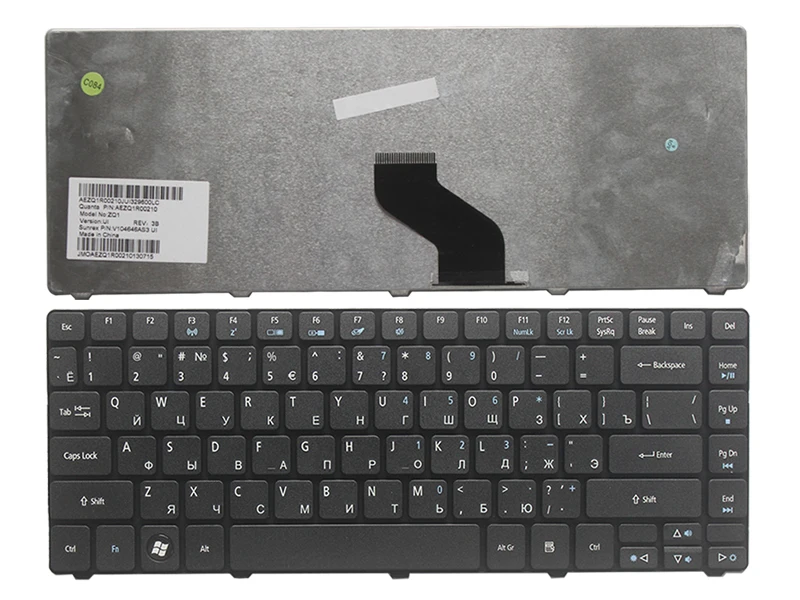 Русская клавиатура для acer EMachines D440 D442 D640 D640G D528 D728 D730 D730G D730Z D732 D732G D732 D732Z D443 ру черный ноутбук