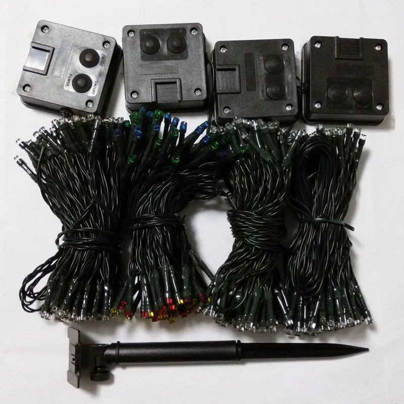 Светодиодная уличная гирлянда YIYANG на солнечной батарее светодиодные гирлянды