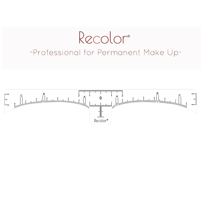 100 шт. Новое поступление Одноразовые трафареты для бровей шейпер линейка