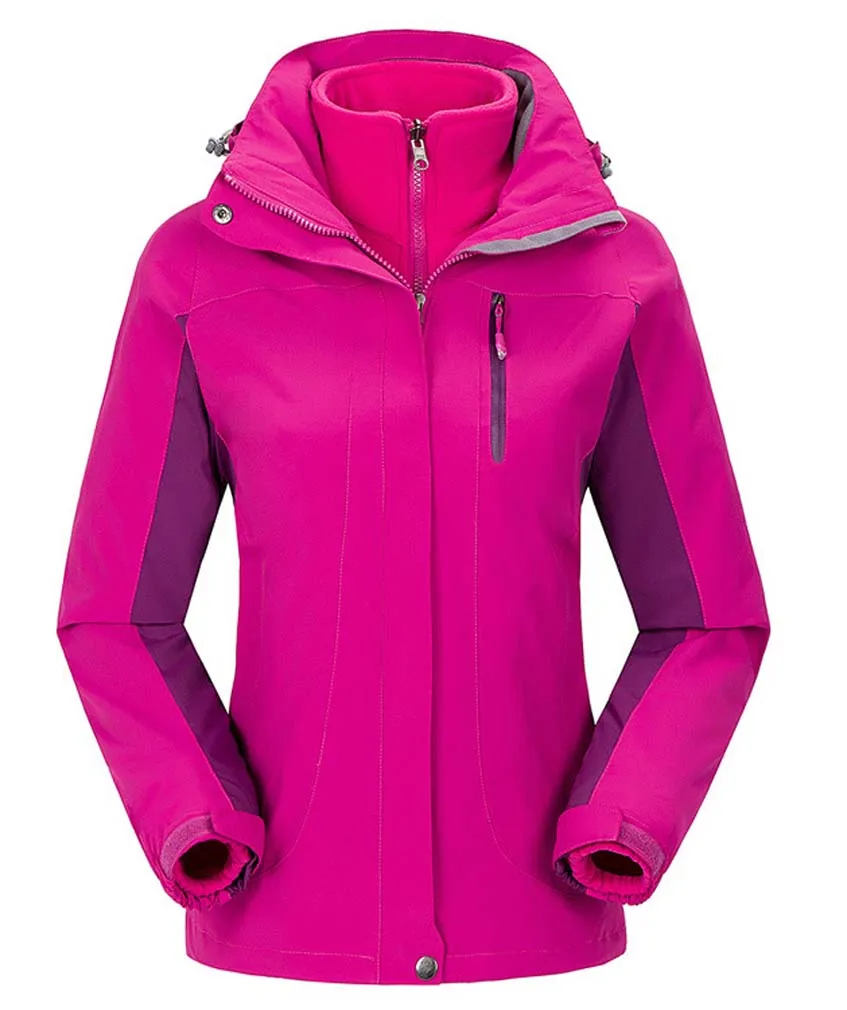 Высококачественные зимние женские водонепроницаемые ветрозащитные теплые