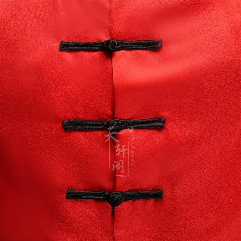 Костюм жениха в китайском стиле с длинным рукавом для показа мужской костюм