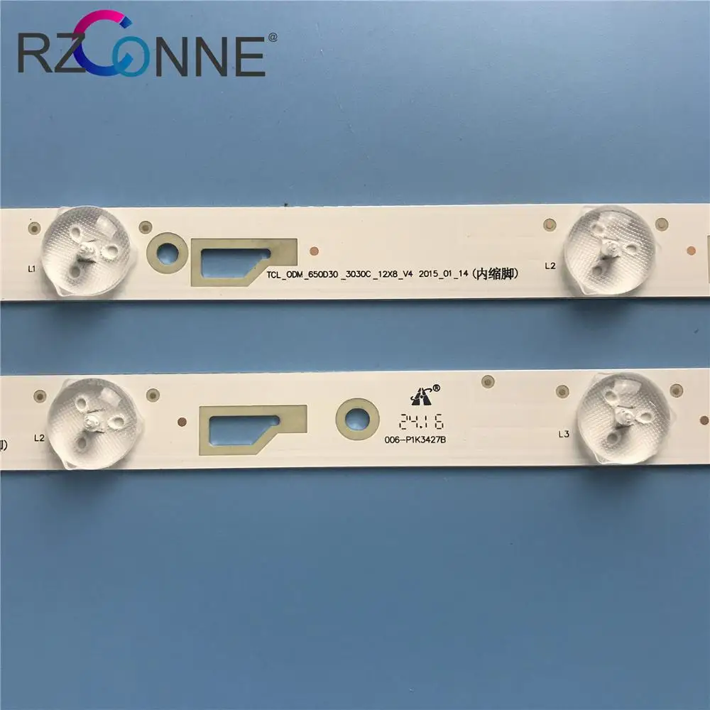 Светодиодная лента для подсветки 8 lamp for Thomson 65UA6606 L65E5800A 4C LB650T YH3 LVU650CMDX VH3