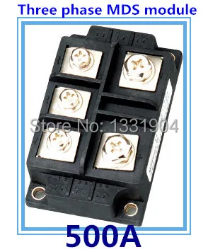 

500A three phase Bridge Rectifier Module MDS 500 welding type used for input rectifying power supply and so on