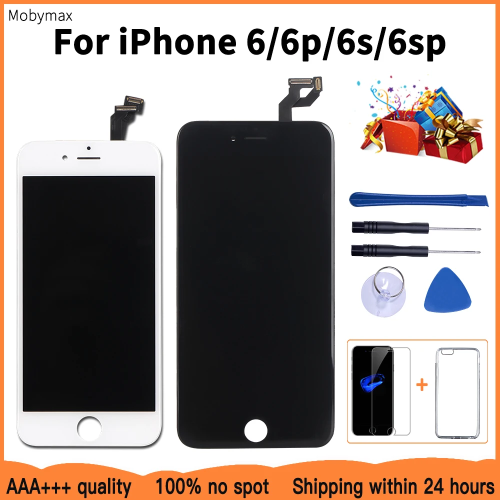 Жк дисплей для iPhone 6s plus с 3D сенсорным экраном и дигитайзером в сборе замена 6 6p без