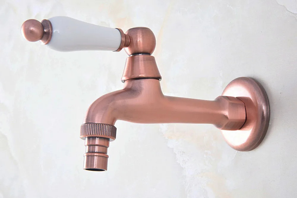 Античная красная медь латунь одной керамической ручкой стиральная машина