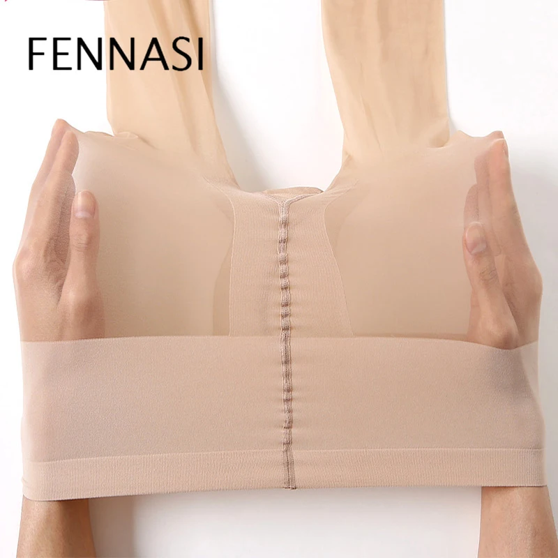 FENNASI T промежность сексуальные нейлоновые женские колготки прозрачные