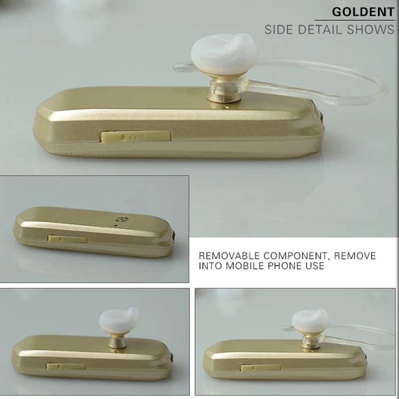 J8 Magic voice bluetooth dialer сотовый телефон FM мини Сотовый 3 0 наушники самый маленький
