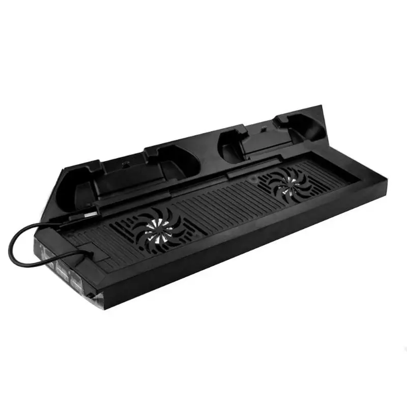 Супер тонкая подставка для консоли ps4 с двумя портами зарядное устройство и концентратор держатель станция для Playstation PS4 контроллер