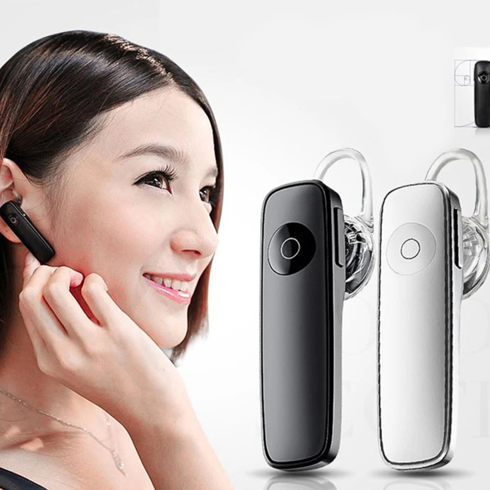 Ubit M165 Bluetooth 4 1 Гарнитура Сверхлегкий Беспроводной наушники Hands-free ушной