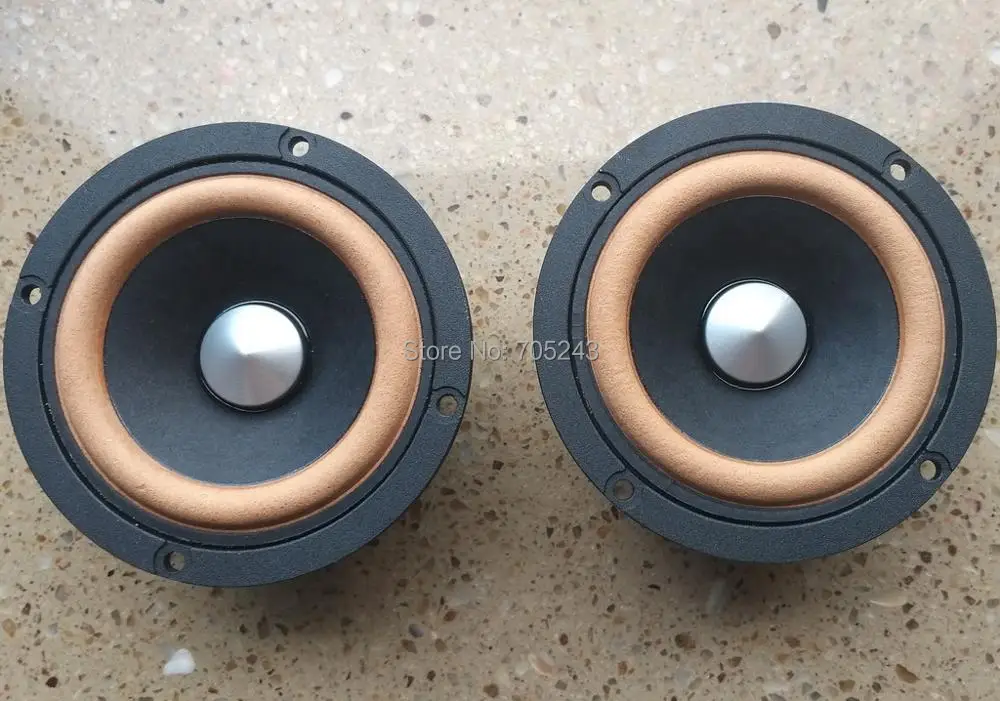 2 шт. Hi Fi 3 дюймов полный спектр fullrange динамик НЧ diatone P310 8ohm|Аксессуары для