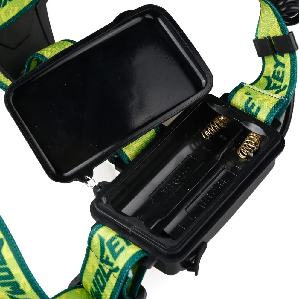 Фонарь налобный светодиодный 6000 лм 4 режима|charger 18650|t6charger pouch |