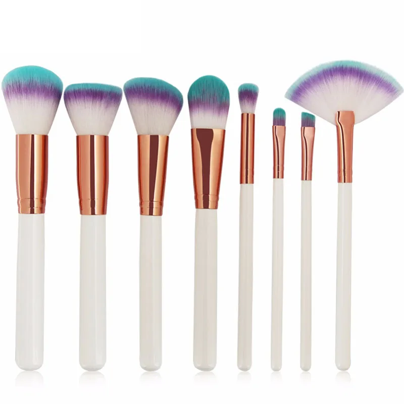 Набор косметических кистей под углом 6/8 шт.|brush tool kit|cosmetic setfan makeup brush |