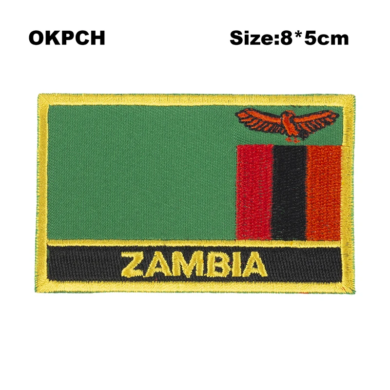 Indonesia Flag patcheswork fabric embroidery patch in Patches iorn patches for clothing flower PT0209-R |