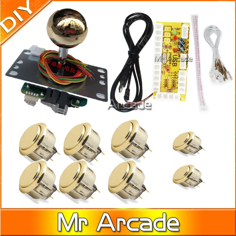 Оригинальный товар USB кодировщик с нулевой задержкой для ПК Sanwa джойстик