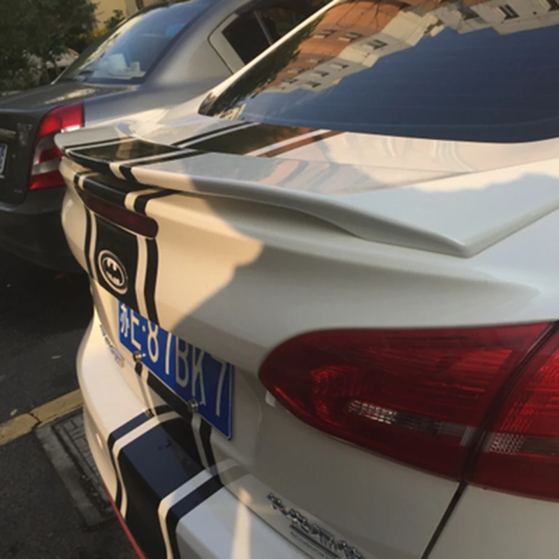 Неокрашенный задний спойлер для крыла багажника из АБС пластика автомобильные