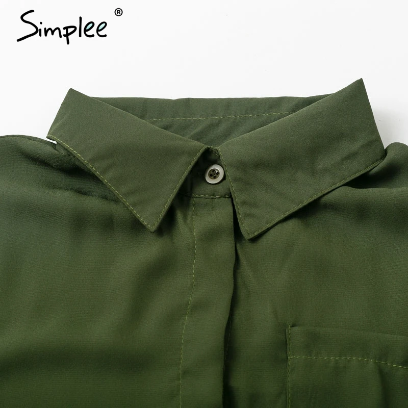 Женский однотонный шифоновый комбинезон Simplee женский с эластичным поясом