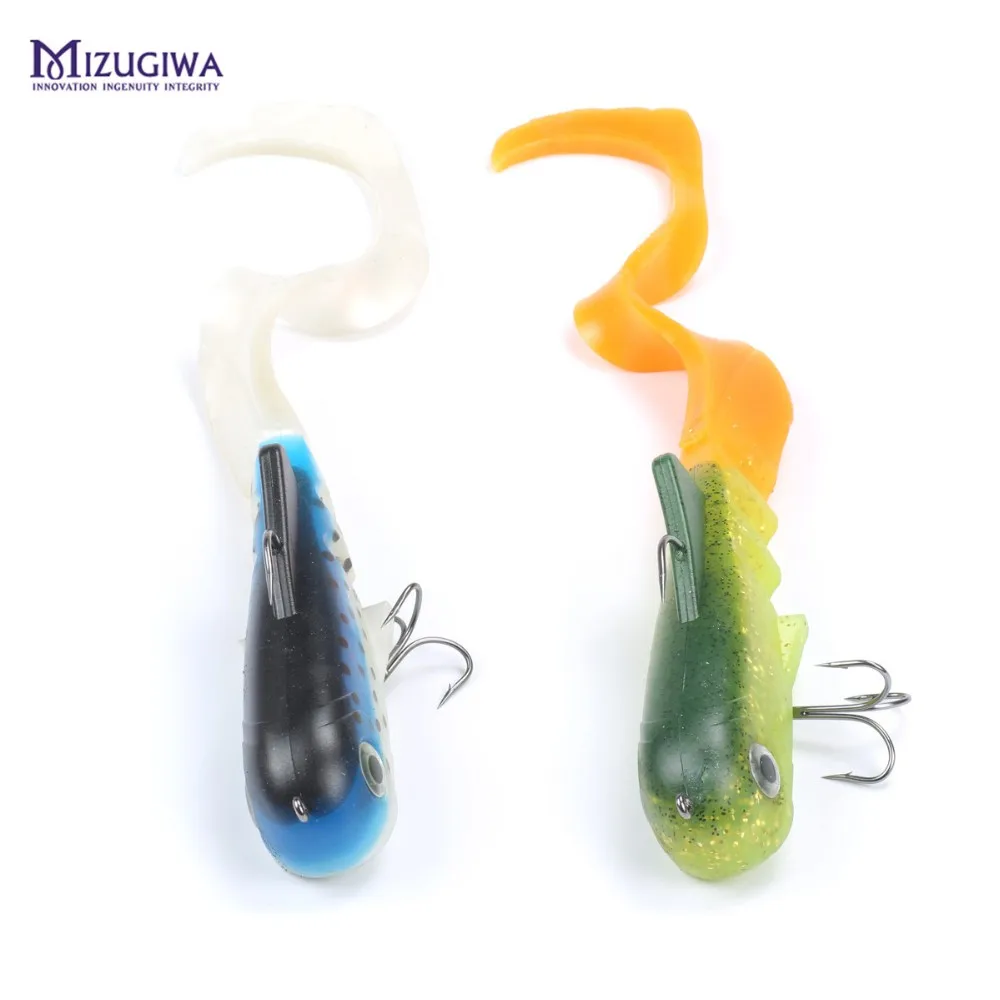 

1PC Mizugiwa Unicorn Soft Lure Dawg Pike Musky Fishing Game Wobblers Artificial Baits 115g Fishing Lead Spoon Jig Lures Tackle