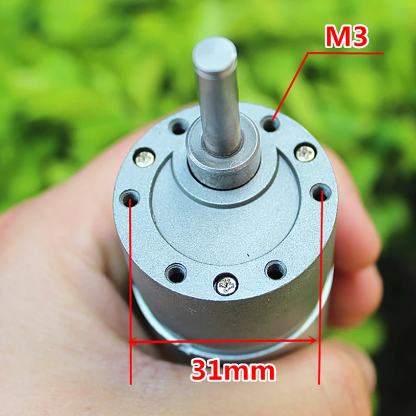 1 шт. 550 Шестерни мотор-редуктор постоянного тока 12 V-24 V переменного тока, 50-100 об/мин Электрический микро Скорость снижение Шестерни ed мотор Выход вал 6 мм Диаметр металлический Шестерни коробка