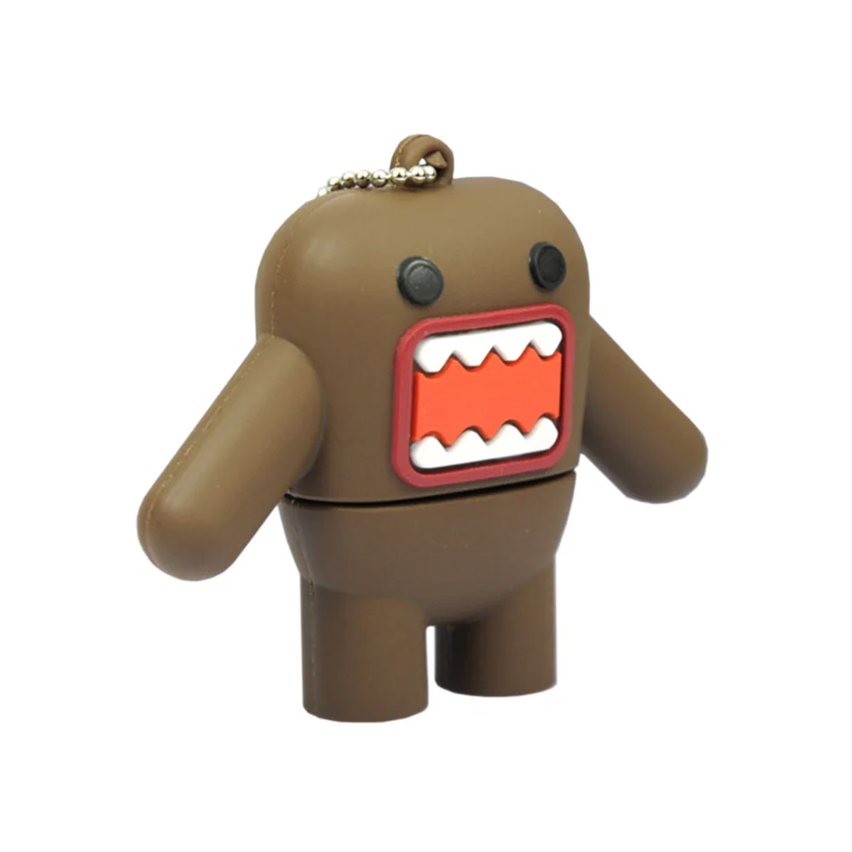 Розничная продажа Мультяшные аниме забавные злые Домо Кун USB флэш накопители