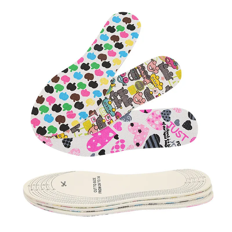 

Детские стельки из дышащего латекса можно разрезать амортизирующие спортивные стельки для мужчин и женщин обувные стельки