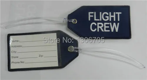 Вышитая бирка для багажа|flight crew luggage|flight crewcrew bag tag |