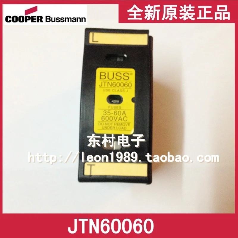 

[SA]United States BUSSMANN fuse JTN60060 35A ~ 60A 600V JT60060 fuse holder