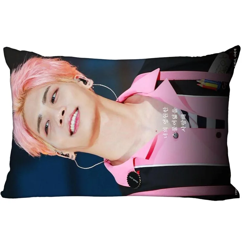 16 Хит KPOP SHINee Kim Jonghyun Наволочка декоративная наволочка на молнии атласная на заказ ваше изображение больше размера - Цвет: 16