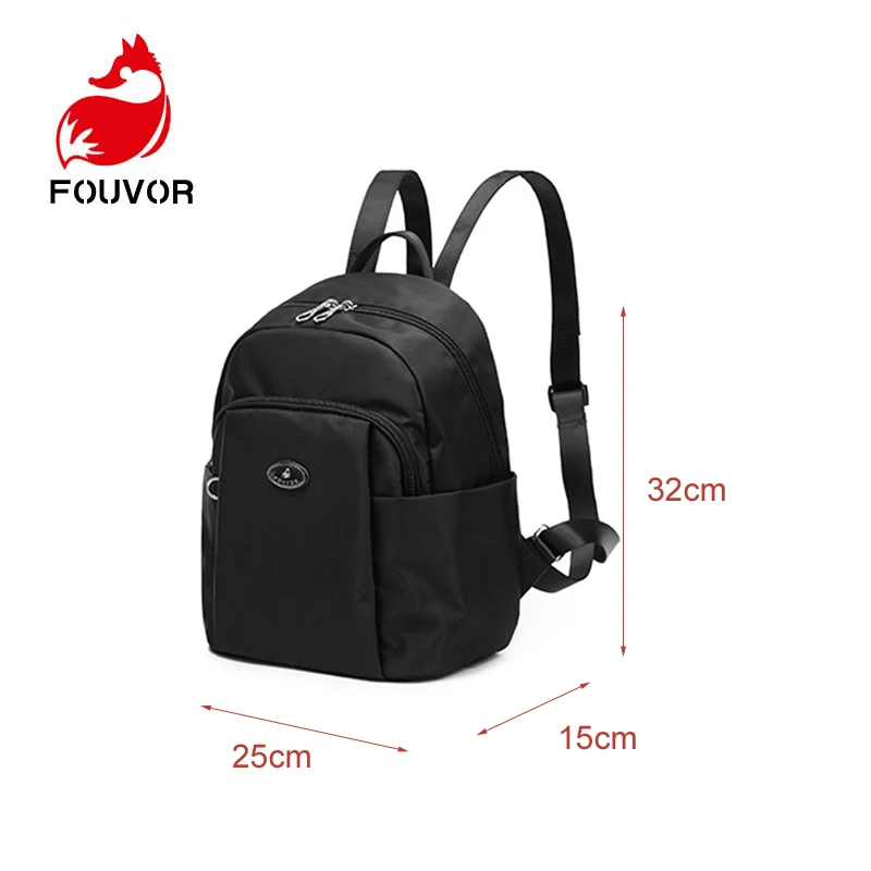 Модный женский рюкзак Fouvor повседневная дорожная сумка в Корейском стиле для