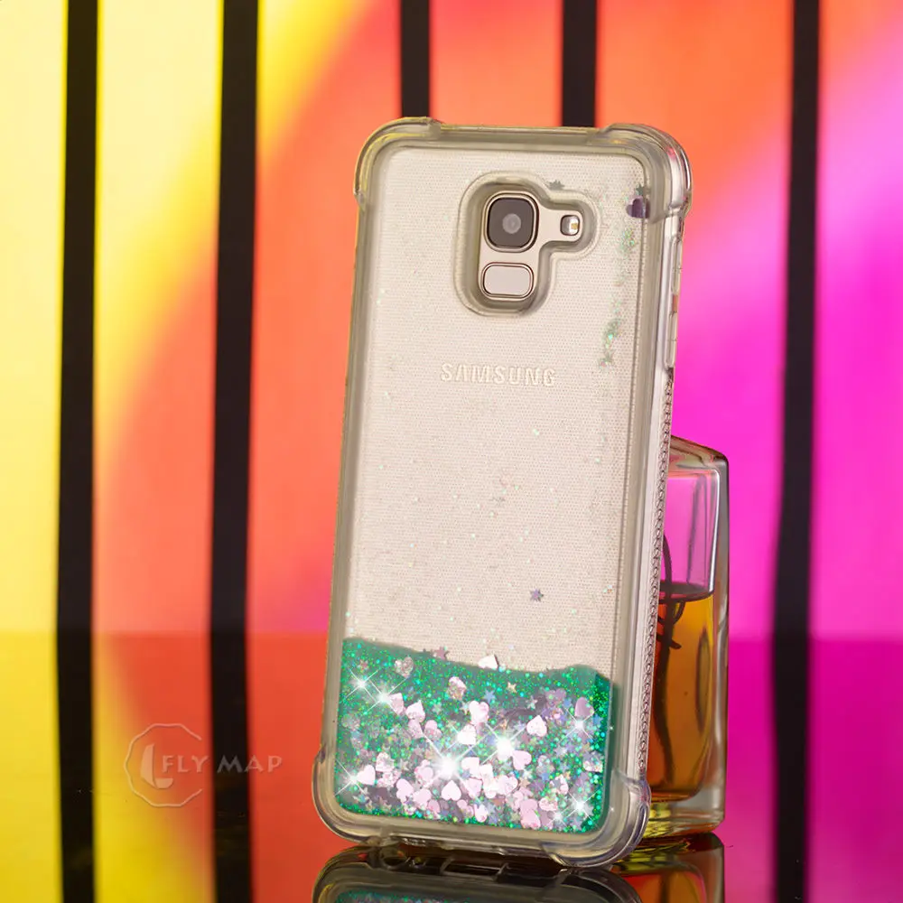 Quicksand Cover for Samsung Galaxy J6 2018 J600 Dynamic Liquid Phone Case SM J600FN J600F/DS SM-J600F/DS 6 j J62018 |
