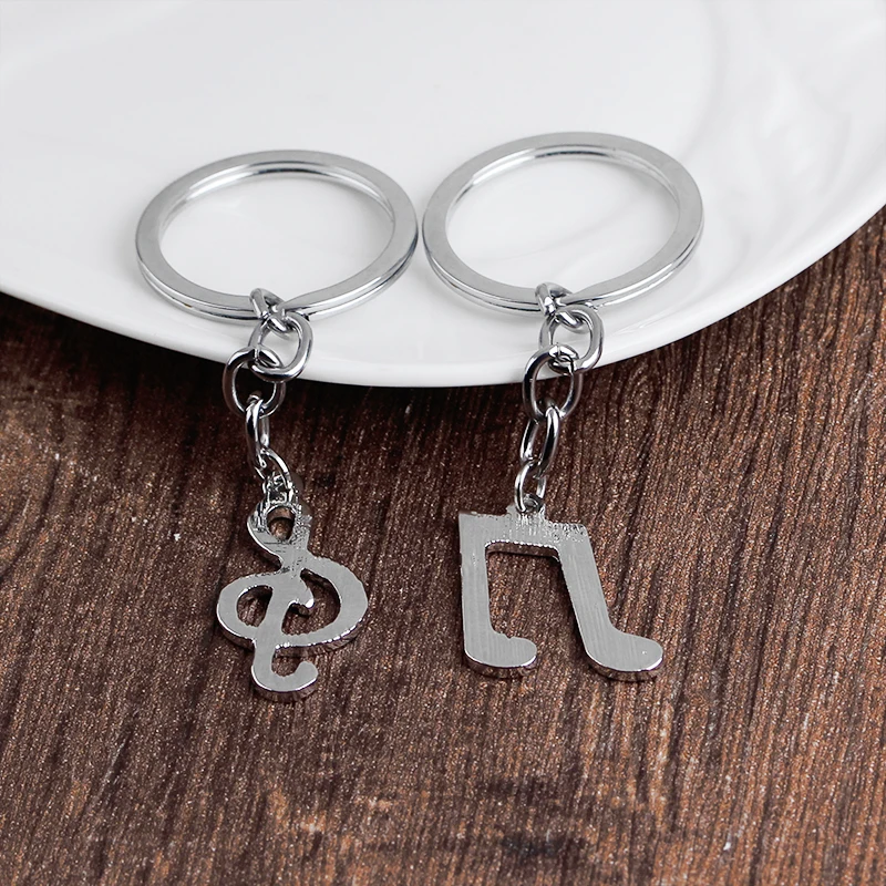 Two Keychains Best Friend Keychain Fun Personalized Note Shape Car Gift To Friends | Украшения и аксессуары