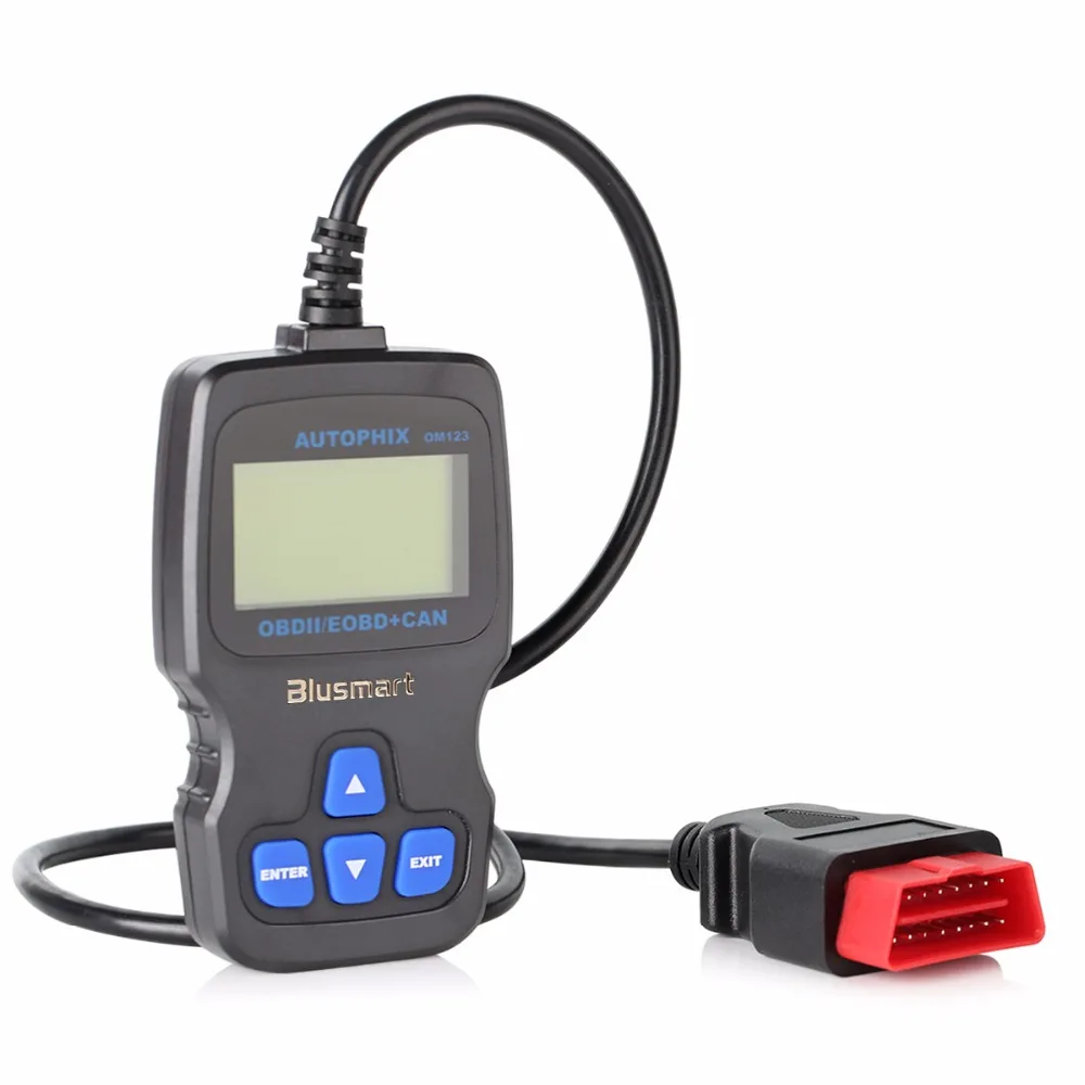Профессиональный AUTOPHIX OBDMATE OM123 CAN OBD2 EOBD автоматический диагностический