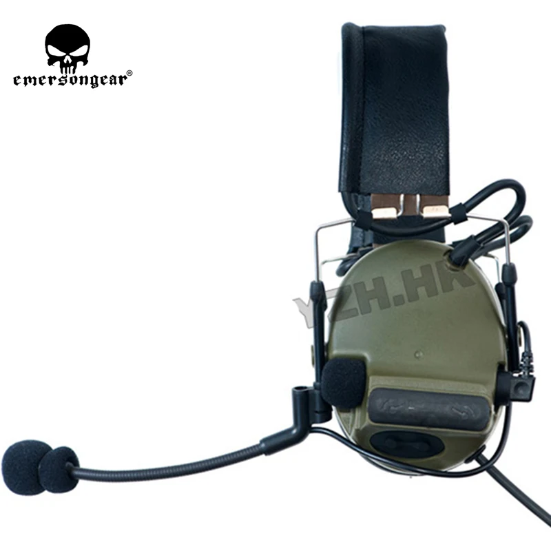 Тактическая гарнитура ComTac III Dual Com для шумоподавления наушники TCA TRI HARRIS рация с