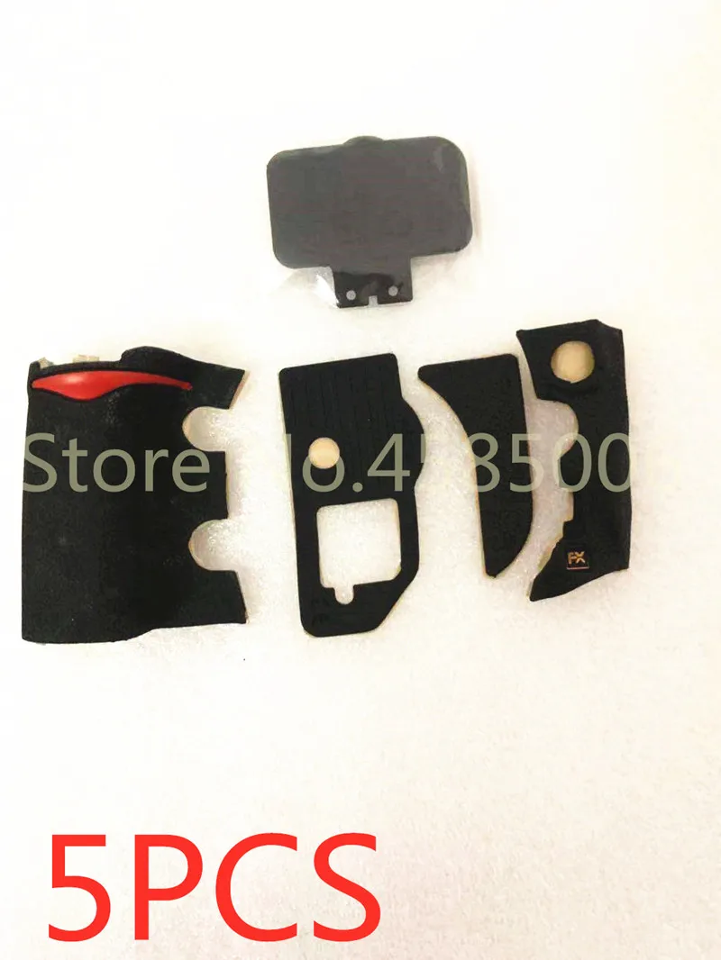 5PCS Набор резиновых чехлов для Nikon D700 USB Thumb Rubber с клейкой лентой резиновая оболочка-рулетка SLR Запасная часть - Цвет: 5PCS