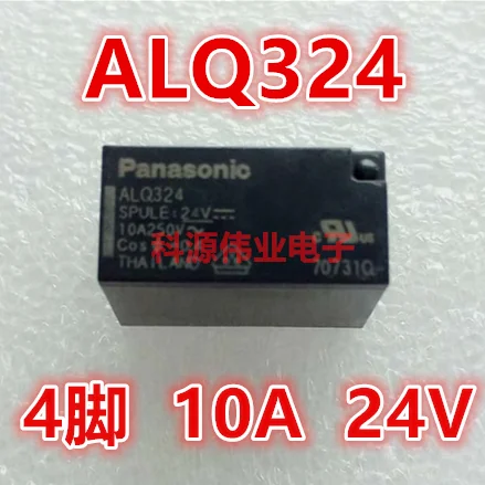 Реле ALQ324 24VDC 4PIN 10A 24V DC24V