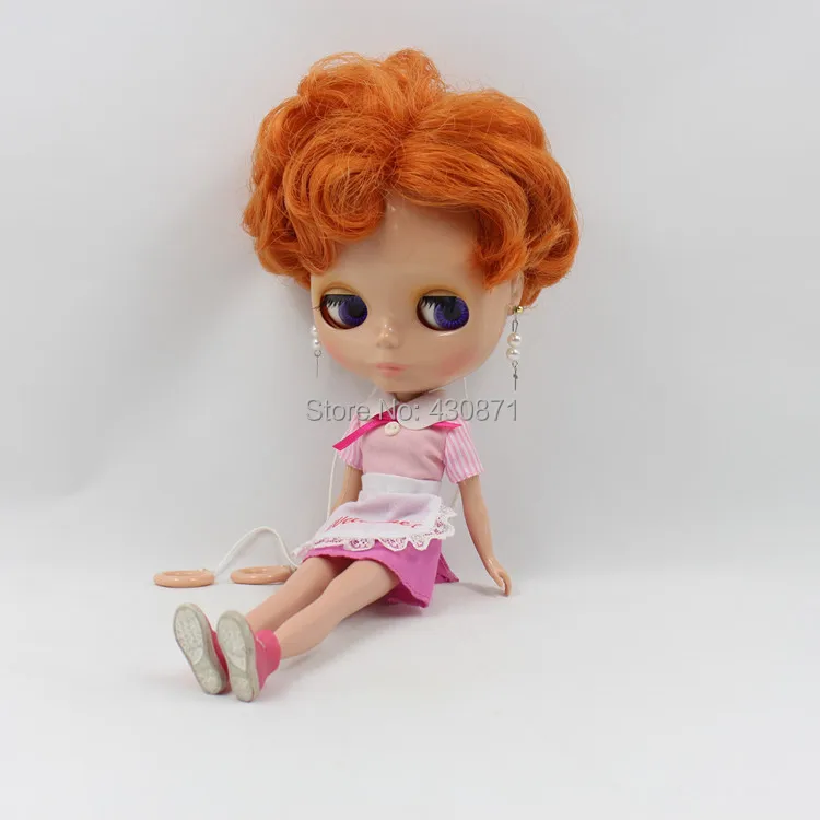 Телесная кукла из телячьей кожи Blyth|nude doll|doll dolldoll nude |