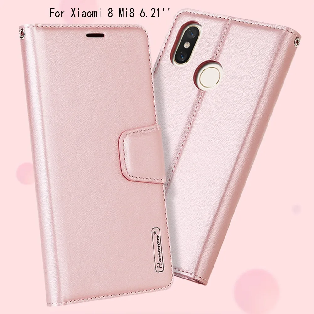 Кошелек кожаный чехол для Xiaomi mi 8 6 флип-чехол Coque Роскошные основа Чехлы телефона |